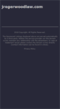 Mobile Screenshot of jrogerwoodlaw.com